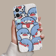 良友情可愛(ài)貓咪iqooz10x手機殼iqoo z10x防摔z6x z5x z9x z8x z7x z7i線(xiàn)條小狗情侶卡通 鯊魚(yú)表情包te004古董白 iqoo z10x