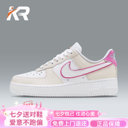 耐克（NIKE）【潮】板鞋女鞋空軍一號(hào)Air Force1新款純白af1低幫運(yùn)動(dòng)休閑鞋 HM3694-011/鴛鴦配色 39
