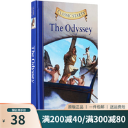Classic Starts系列 The Odyssey 荷馬史詩 奧德賽 英文原版兒童小說 世界經(jīng)典名著 精裝版 綠山墻