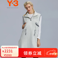 Y-3【 七夕禮物】Y3 CH1 LONG VEST y3新款女子長(zhǎng)款馬甲32GK4393 米白色 XS