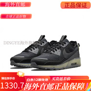 NIKE耐克 Air Max 90 Terrascape米紅運(yùn)動(dòng)休閑氣墊跑鞋DC9450-100 黑灰DH2973-001 (現(xiàn)) 42.5