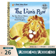 獅子腳上有根刺 英文原版繪本 The Lion is Paw (Little Golden Book) 常青藤爸爸推薦 蘭登金色童書 兒童動物故事啟蒙圖畫書 綠山墻
