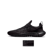 赤足5.0跑步鞋輕男鞋夏季透氣慢跑鞋軟底網(wǎng)面鞋女子舒適運動(dòng)鞋 純黑_赤足5.0三代 41