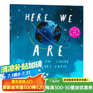 我們?cè)谶@里 英文原版繪本 Here We Are 一位父親的地球生活筆記 Oliver Jeffers 著作 寶寶幼兒童生活體驗(yàn) 親子早教啟蒙英語(yǔ)讀物本