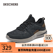 斯凱奇（Skechers）男士輕質(zhì)休閑鞋210797 黑色/BLK 39.5