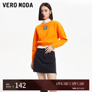VEROMODA毛衣春季高街圓領(lǐng)長袖多色薄荷曼波針織上衣女324124010 F13冰棒橙色 170/88A/L