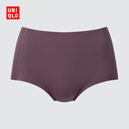 優(yōu)衣庫女裝AIRism無痕短褲/空氣衣高腰三角內(nèi)褲25秋冬新款479197 19 酒紅色 XS /150/76