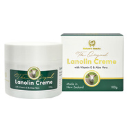 新西蘭直郵 Nature's Beauty 綿羊油面霜100g 膠原蛋白/蘆薈膠+VE 所有膚質(zhì)_綠色_-蘆薈綠色