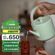 小提中式提梁燒水壺家用電熱水壺便攜式茶壺迷你多功能電煮壺隨身帶酒店旅行節(jié)日送禮茶室專業(yè)茶水壺 0.6L 天青色 第二代升級(jí) （安靜沸騰）