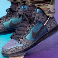 耐克（NIKE）新款男女鞋 SB Dunk 男女限量滑板鞋 AQ2207-163 BQ6827-001 黑蜂 43