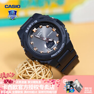 卡西歐（CASIO）【七夕禮物】女手表BABYG多彩夏日BGA-320海洋系運(yùn)動(dòng)學(xué)生電子表 BGA-320-1APR少女酷黑