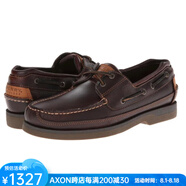 斯佩里（Sperry Top-Sider）男鞋一腳蹬船鞋防水復古皮鞋商務休閑手工鞋精致優(yōu)雅通勤125414 Amaretto 深褐色經(jīng)典百搭 10=43