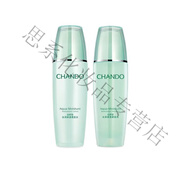 自然堂（CHANDO）水潤水乳護(hù)膚品套裝補(bǔ)水保濕套裝爽膚水乳液補(bǔ)水化妝品 柔膚水+保濕乳