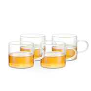 尚明高硼硅玻璃品茗小杯100ml*4