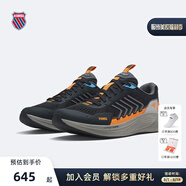 蓋世威（K·SWISS）【邁凱倫聯(lián)名款】運動鞋男女鞋夏季網(wǎng)面透氣時尚運動跑鞋9292-US 024煙灰/木瓜黃 41 尺碼偏小，請拍大一碼