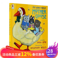 送音頻 鵝媽媽童謠 My Very First Mother Goose 英文原版繪本廖彩杏書單
