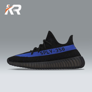 阿迪達斯 （adidas）【潮】男鞋女鞋Yeezy Boost 350椰子350滿天星時尚休閑跑步運動鞋 GY7164/黑藍椰子 44