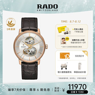雷達（RADO）瑞士手表晶璨系列男士機械表鏤空表盤商務百搭七夕禮物