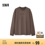 森馬長(cháng)袖T恤男冬季小高領(lǐng)打底衫印花內搭101724101101