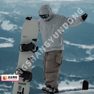 耐克（NIKE）戶外軟殼沖鋒衣男裝2025春季新款防風防水ACG登山舒適訓練服男 梭織連帽夾克/雪山灰/假一罰十 XL
