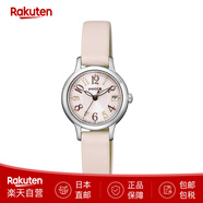 西鐵城（CITIZEN）女士手表Wicca威卡KH4時尚系列腕表 夜光防水太陽能表 日本直郵 粉色KH4-912-90