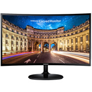 SAMSUNG三星C24F390FHC  C27F390FHC 1800R曲率愛(ài)眼低藍光  曲面顯示器 C24F390FHC 標配