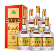 古井貢酒歲月經(jīng)典5年陳釀45度700ml瓶箱裝濃香型純糧白酒 2024年 700mL 6瓶 整箱