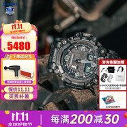 卡西歐（CASIO）男表G-SHOCK大泥王GWG-1000裂谷泥王運動防水日韓表送男友禮物 GWG-2000-1A1PR  二代泥王