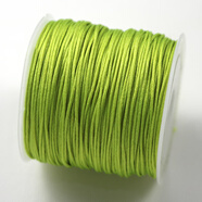 玉纖華72號玉線(xiàn)手鏈編織手繩編繩線(xiàn)繩紅線(xiàn)繩手工手編diy材料繩子吊墜線(xiàn) 果綠色 72號玉線(xiàn)/約45米/0.8毫米粗細