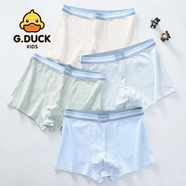 G.DUCKKIDS青少年內褲男發(fā)育期全棉內襠男孩平角學(xué)生中大童四角短褲 199 【裝隨機或備注】【送襪子】 4條 195 4XL【建議85-100斤】