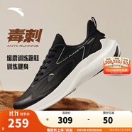 安踏（ANTA）毒刺丨運(yùn)動(dòng)鞋男男鞋軟底緩震跑步鞋男 黑-2 39 (男)