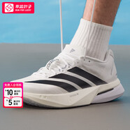 阿迪達(dá)斯 （adidas） 跑鞋男鞋AdizeroBoston波士頓耐磨舒適低幫休閑運(yùn)動(dòng)跑步鞋JS白黑 JS4939/白黑 39