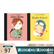 小人物大夢(mèng)想 2冊 Little People Big Dreams  進(jìn)口英文原版繪本 英文原版兒童啟蒙繪本 英語(yǔ)啟蒙勵志插畫(huà)名人傳記 綠山墻