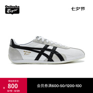 Onitsuka Tiger鬼塚虎男鞋 慢跑鞋透氣輕便男女款運動休閑鞋RUNSPARK 白色/黑色（1183B480-105） 37