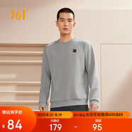 361°衛(wèi)衣男士春秋季圓領運動休閑服外套長袖套頭上衣652334801D-2