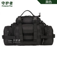 守護者（ProtectorPlus）大容量腰包戰(zhàn)術單肩斜挎攝影包戶外旅行路亞包單反相機包 黑色 均碼