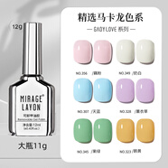 薇林華妃冰透裸色甲油膠牢固玫瑰裸美甲專(zhuān)用甲油膠果凍色QQ芭比蔻丹膠 馬卡龍6色