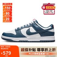耐克NIKE板鞋男休閑鞋 DUNK緩震舒適運動(dòng)鞋 DD1391-400藍白40.5