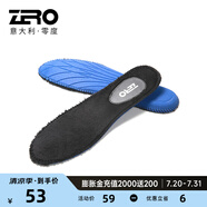 零度Zero男士鞋墊新款柔軟舒適加絨保暖鞋墊子男 黑色 40雙 （碼數(shù)）