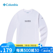 Columbia哥倫比亞戶(hù)外男士吸濕透氣圓領(lǐng)休閑長(zhǎng)袖T恤AE4941 101 L