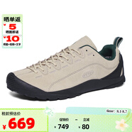 KEEN JASPER WP男女款戶外曠野美拉德山系潮搭舒適耐磨休閑鞋1029646 游獵黃/松綠色 42