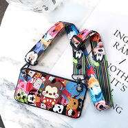 瑞桓柏可愛(ài)女款斜挎適用蘋(píng)果7/8/6/6splus手機殼7p/8p/6p/mini掛繩iphon iPhone5S