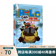 英文原版 Hilo Book 9: Gina and the Last City on Earth 希羅書系列 精裝 吉娜和世界上最后的城市 兒童全彩漫畫橋梁章節(jié)小說 綠山墻 .
