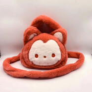 瀚果網(wǎng)紅熊貓毛絨玩具手提玩偶包玉桂狗卡通背包 阿里包 25x22cm0.25kg