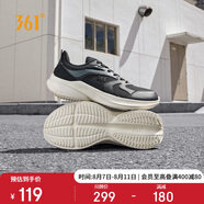 361°運(yùn)動(dòng)鞋男鞋秋冬季防潑水皮革面保暖通勤跑步鞋子男672442217-3