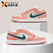 耐克（NIKE）【潮】女鞋板鞋aj1新款低幫運(yùn)動輕便防滑耐磨休閑籃球鞋子 DC0774-800 粉藍(lán)色 36.5