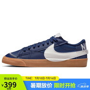 耐克NIKE男板鞋緩震透BLAZER LOW運(yùn)動(dòng)鞋DR9865-400深藏青44