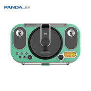 熊貓    PANDACD-65 5發(fā)燒級CD機復古音樂(lè )唱片碟片專(zhuān)輯藍牙音箱播放器音響 綠色