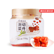 富爸爸切件泡菜750g/瓶 辣白菜 韓式酸辣白菜泡菜 