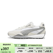 彪馬（PUMA）【章魚鞋】輕便美拉德復(fù)古跑鞋男女款運(yùn)動(dòng)鞋RIDER 392725 灰色-淺灰色-17 37